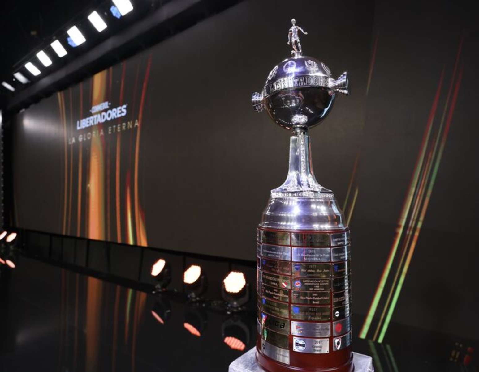 Ta&ccedil;a da Libertadores que o campe&atilde;o desta edi&ccedil;&atilde;o ir&aacute; levantar no dia 28 de novembro