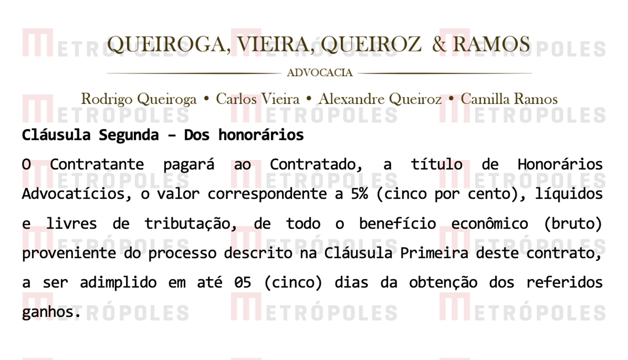 R$ 427 milhões: o contrato da “Turma do KN” para destravar precatórios de Vorcaro
