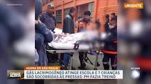 ‘Spray de pum’ gera tumulto em escola, e alunos são levados ao hospital com falta de ar