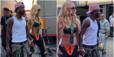 Look de Virginia virou assunto no GP da Espanha de Fórmula 1 Foto: Reprodução/Instagram