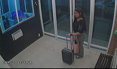 Imagens mostram últimos momentos de estudante de Direito encontrada morta em pátio de condomínio