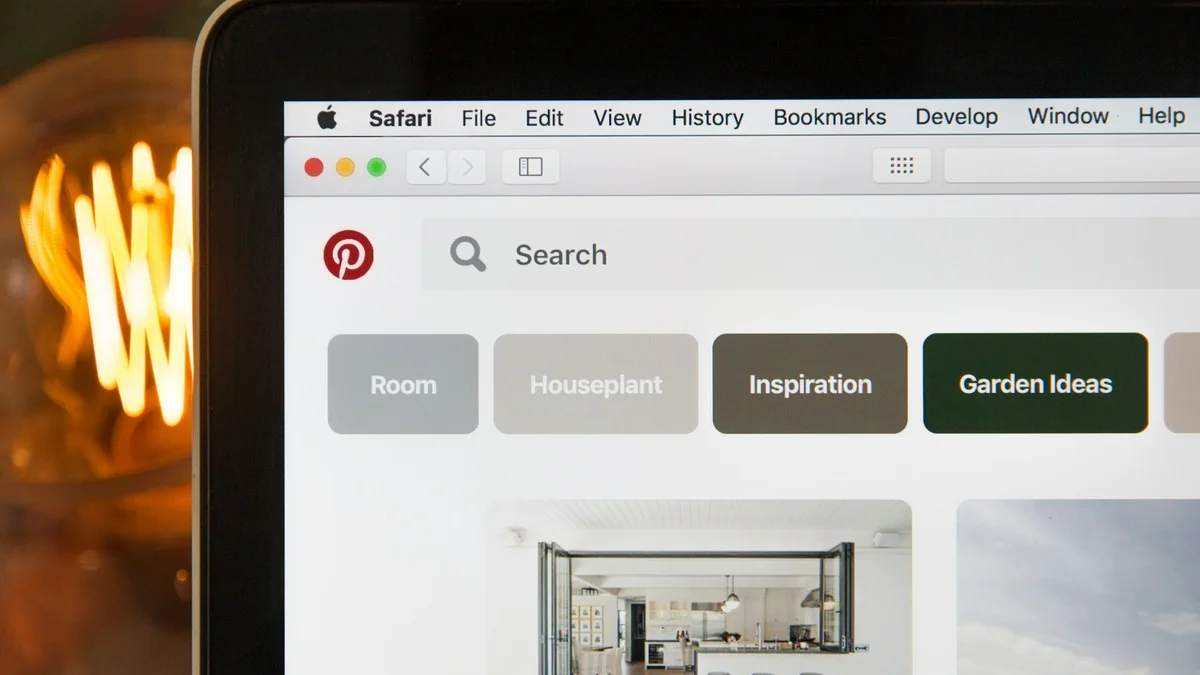 Imagem da matéria: Pinterest ganha IA que muda a decoração do seu quarto por foto