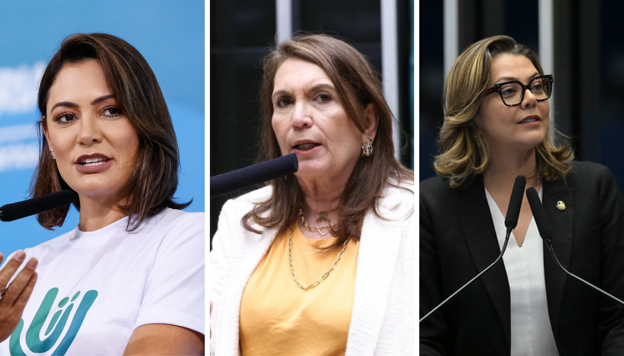 Igape: Michelle Bolsonaro lidera 1º voto para o Senado no DF; Bia Kicis surge à frente no 2º