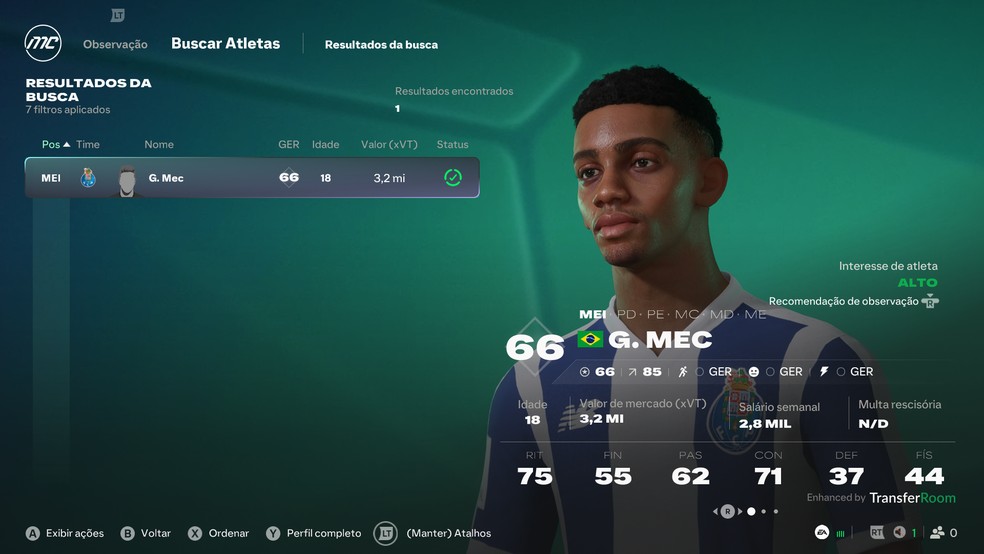 Modo Carreira no EA FC 27: 10 melhores promessas brasileiras para ter no time