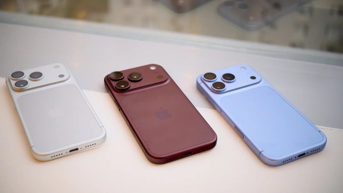 iPhone 18 Pro em 4 cores no evento da Apple