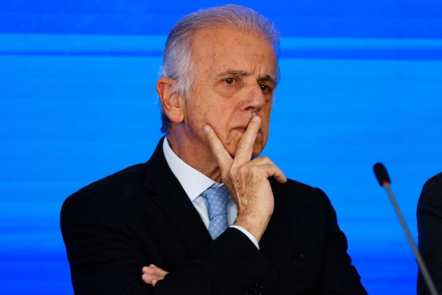 O ministro da Defesa, Jos&eacute; M&uacute;cio Monteiro