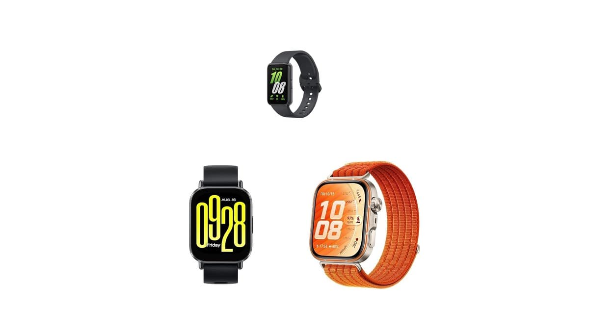 Smartwatch bom e barato? Separamos uma seleção com ótimas opções em promoção na Amazon