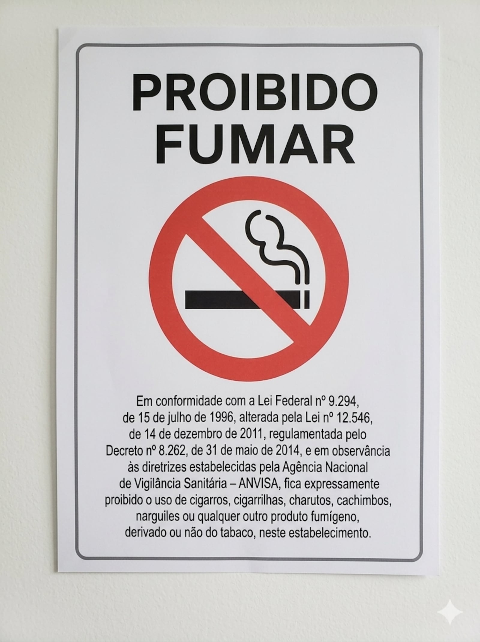 No Brasil, um simples "Proibido Fumar" se transforma facilmente numa tese de doutorado