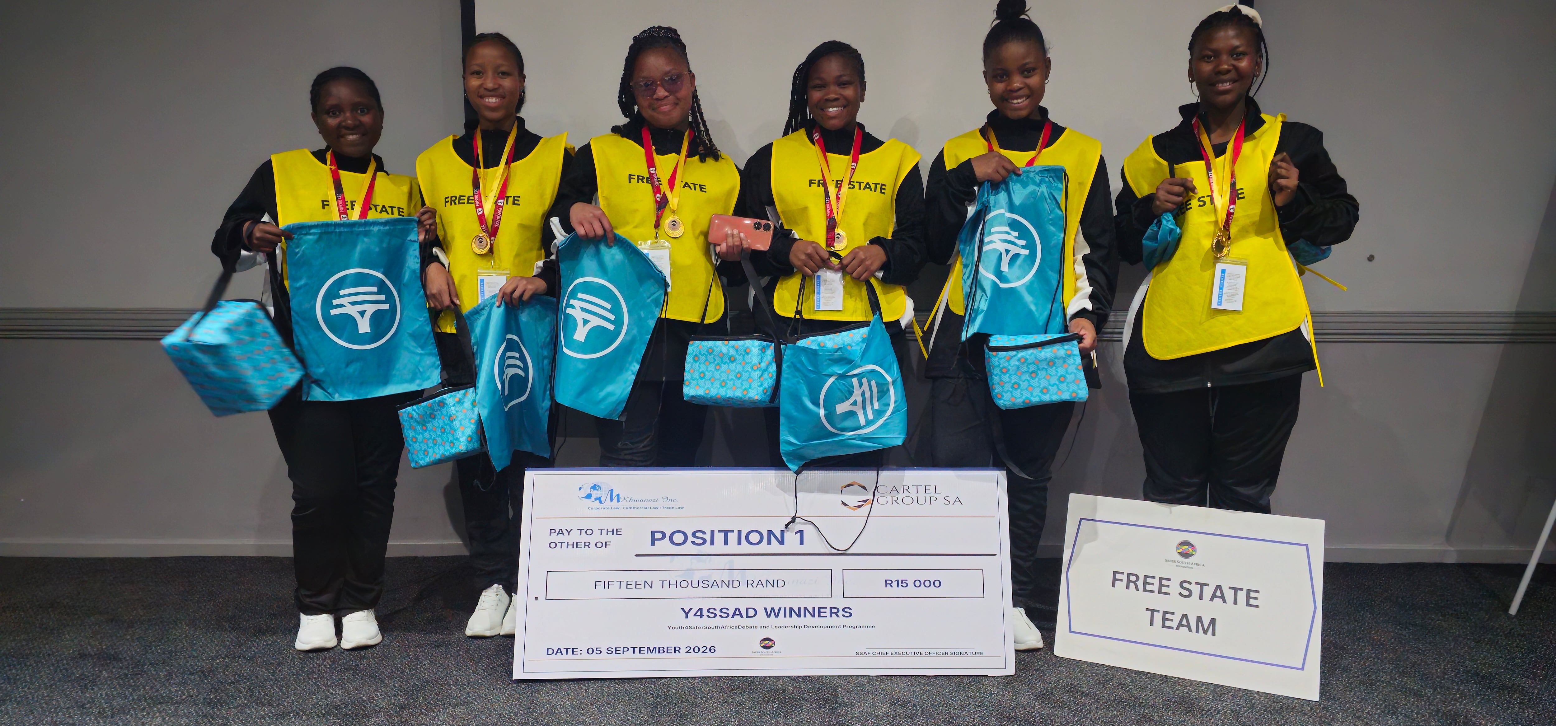 Da aluna tímida à campeã nacional: como uma estudante de Welkom encontrou sua voz