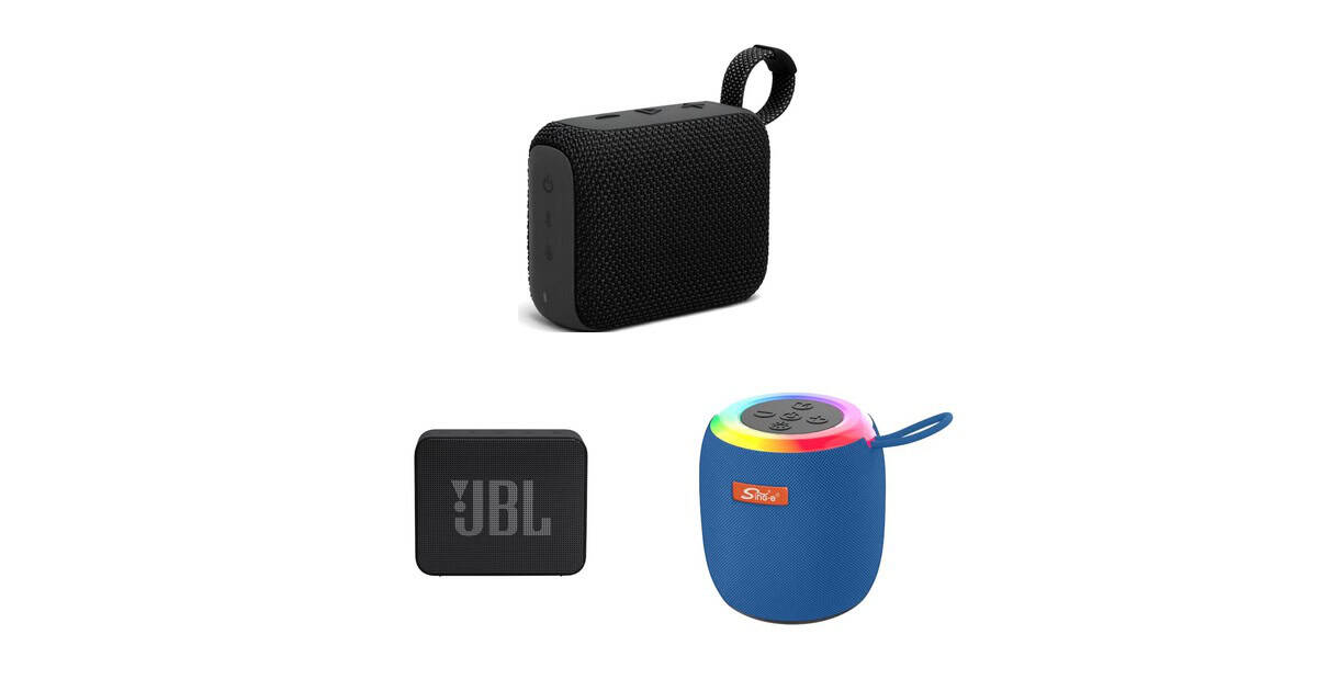 Som potente onde você estiver: caixas de som Bluetooth em promoção na Amazon
