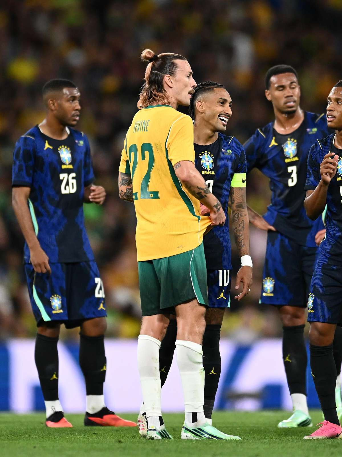 Quem foi bem e quem foi mal no reencontro em amistoso entre Brasil e Austrália