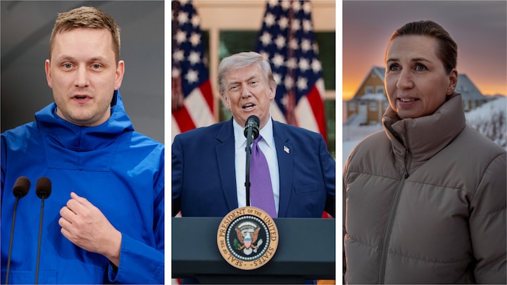 Grønland, USA og Danmark har alle bekræftet, at en aftale er faldet på plads. (Foto: © Liselotte Sabroe/Ritzau Scanpix, Evelyn Hockstein/Reuters/Ritzau Scanpix og Mads Claus Rasmussen/Ritzau Scanpix)