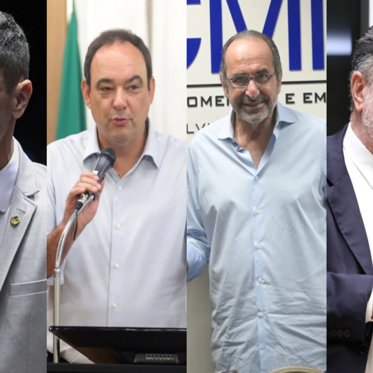Cleitinho, Roscoe, Kalil e Patrus faltam a debate da Record em MG
