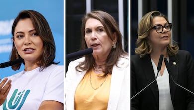 Igape: Michelle Bolsonaro lidera 1º voto para o Senado no DF; Bia Kicis surge à frente no 2º