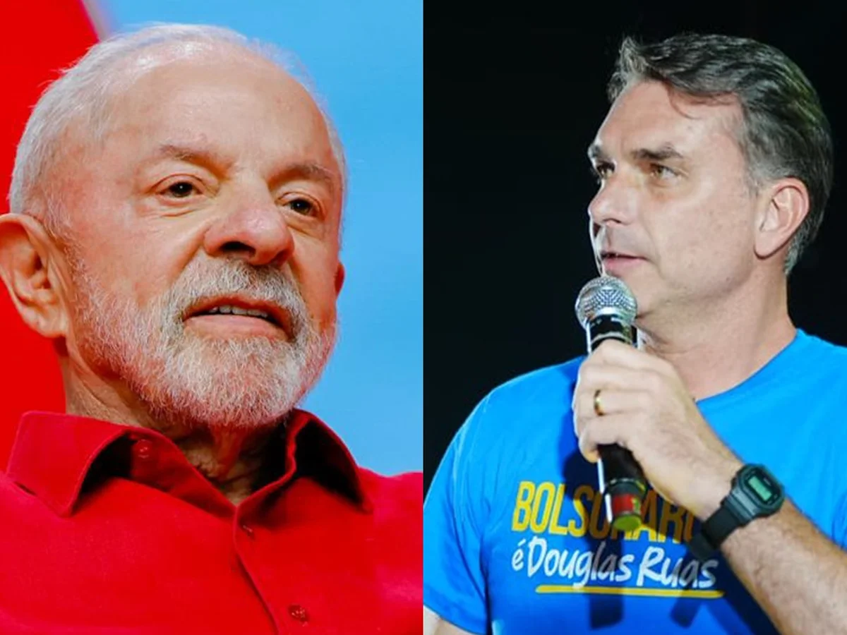 Real Time no Paraná: Flávio Bolsonaro tem 47% e Lula 30% no 1º turno