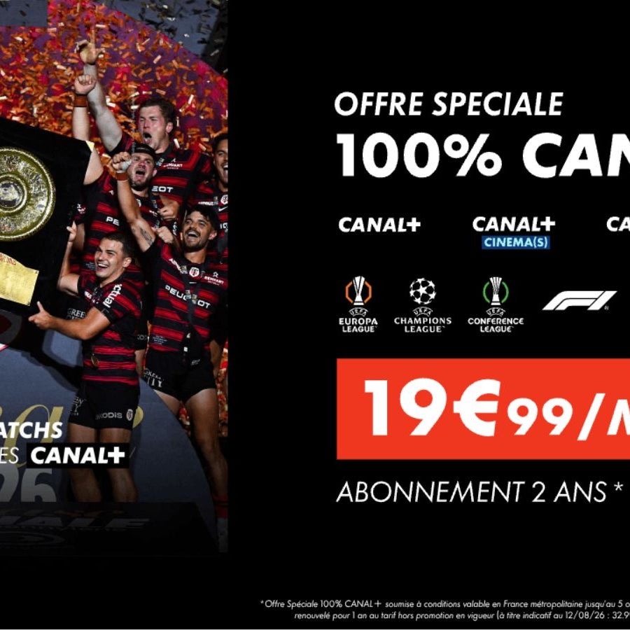 Le choc du TOP 14 approche : profitez de l’Offre Spéciale 100% CANAL+ avant le prochain match du Stade Toulousain