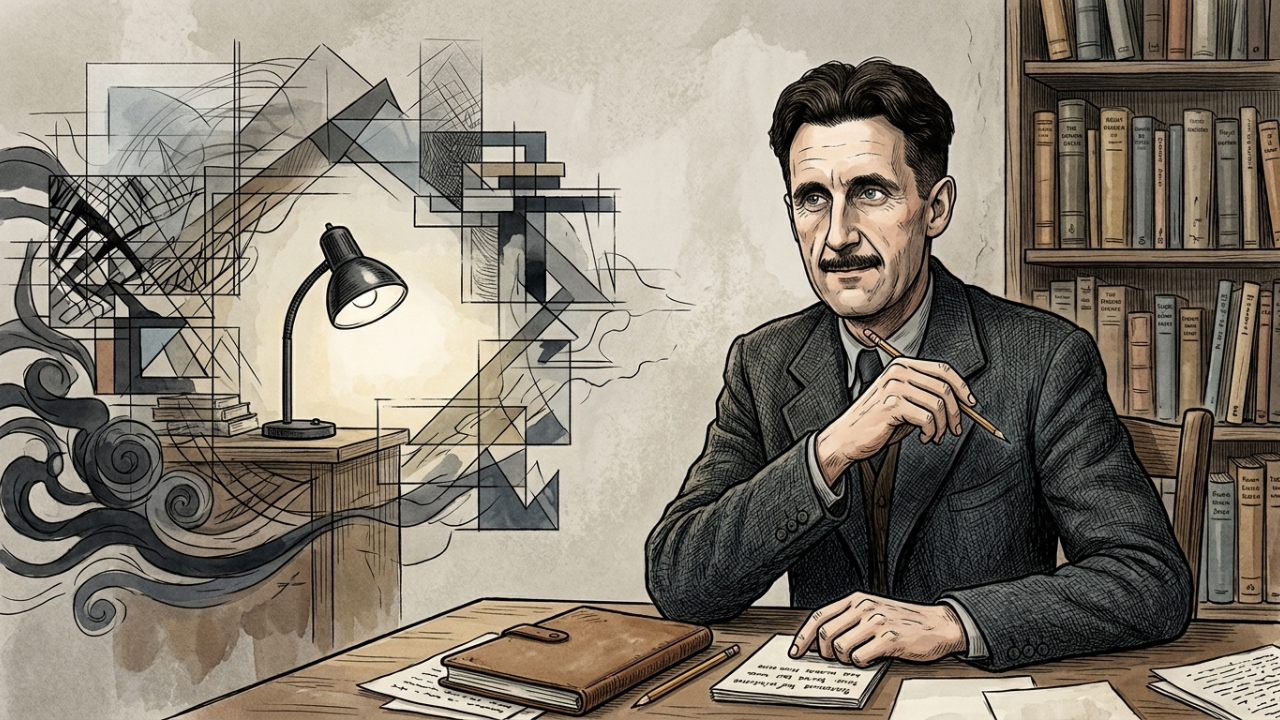 George Orwell: “Ver o que está diante do próprio nariz exige uma luta constante”, por que o ÓBVIO pode CONTRARIAR nossas crenças