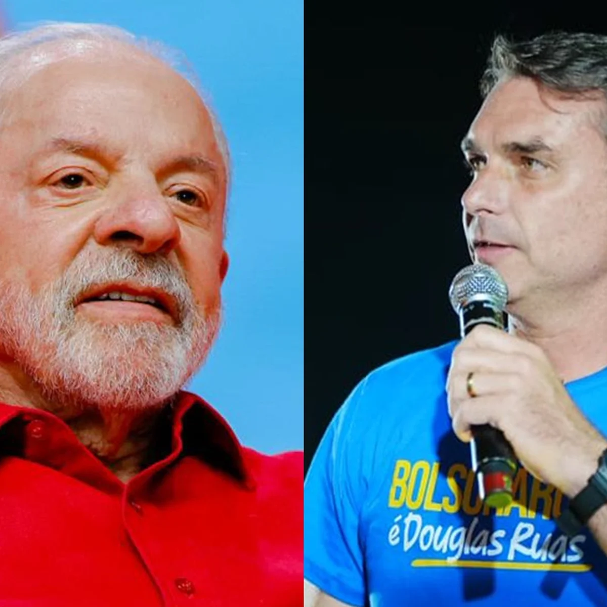 Real Time no Paraná: Flávio Bolsonaro tem 47% e Lula 30% no 1º turno