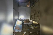 O acidente provocou um forte estrondo, ouvido por moradores da região