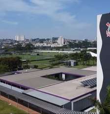 Gaviões da Fiel cobra elenco do Corinthians no CT Joaquim Grava em meio à má fase da equipe Foto: Reprodução/Corinthians TV / Estadão