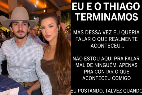 Agrônomo que traiu ex de Rincon admite erro após prints vazados: "Mudei"