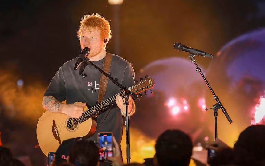 Ed Sheeran admite 'erros' no primeiro show desde a controvérsia de Macklemore