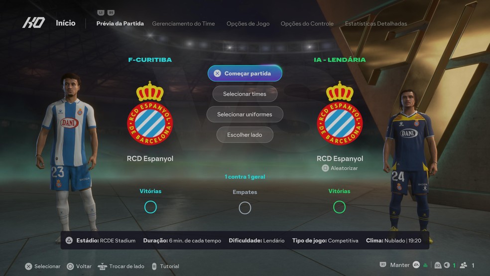 Modo Carreira do EA FC 27: 10 times para treinar no seu primeiro save