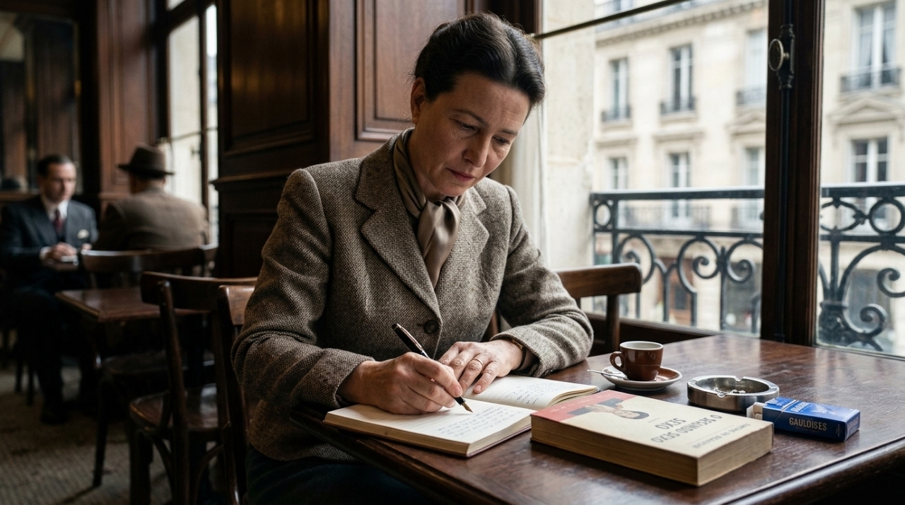 Simone de Beauvoir e o Existencialismo, em reflexão sobre a liberdade: “Não se nasce mulher, torna-se mulher”, a frase de 1949 que continua sendo citada errada por quem nunca leu o parágrafo seguinte