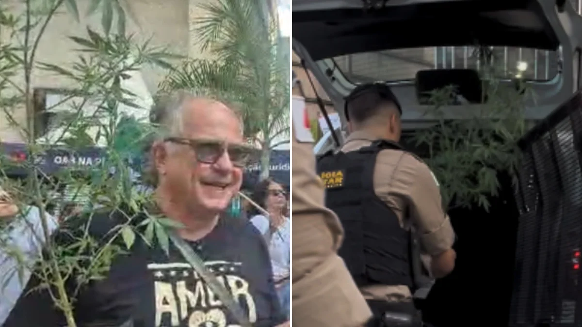 BH: vereador pede multa de R$ 1,5 mil após candidato levar maconha à praça