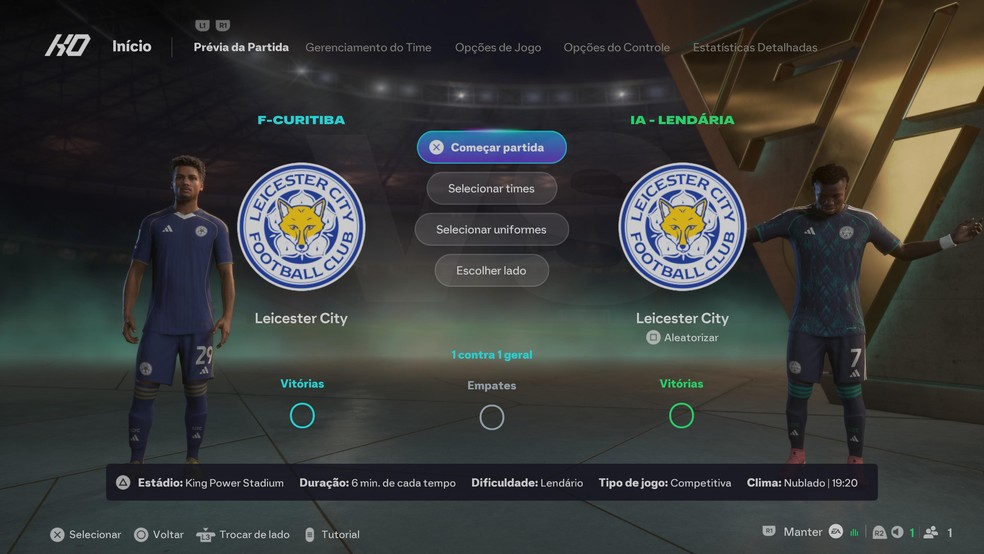 Modo Carreira do EA FC 27: 10 times para treinar no seu primeiro save