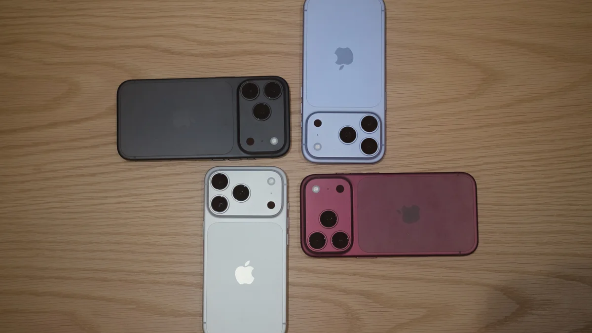iPhone 18 Pro em 4 cores no evento da Apple