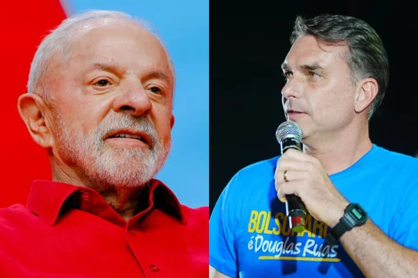 Real Time no Paraná: Flávio Bolsonaro tem 47% e Lula 30% no 1º turno
