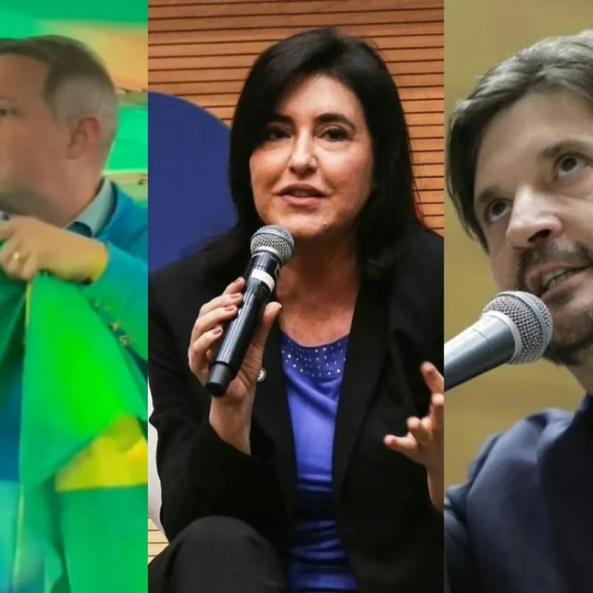 Real Time Big Data: Derrite, Prado e Tebet lideram corrida ao Senado em SP