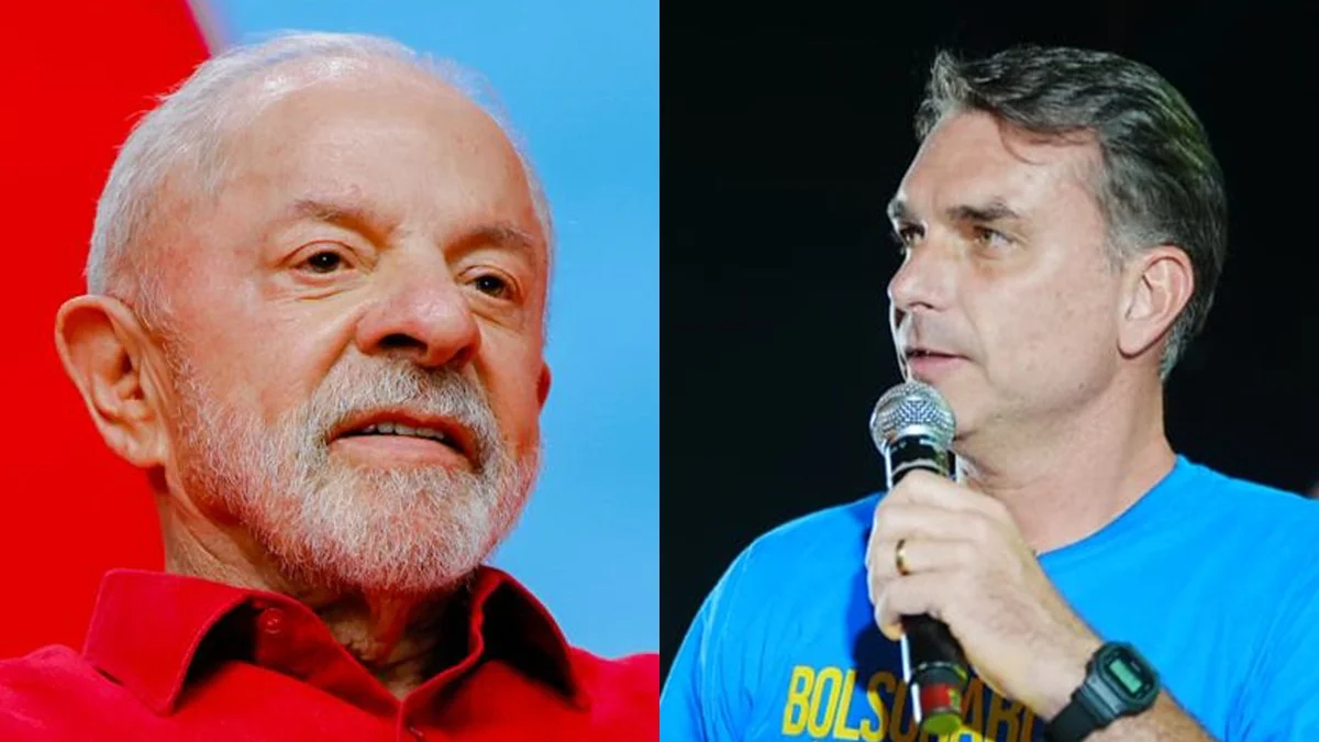 Real Time no Paraná: Flávio Bolsonaro tem 47% e Lula 30% no 1º turno