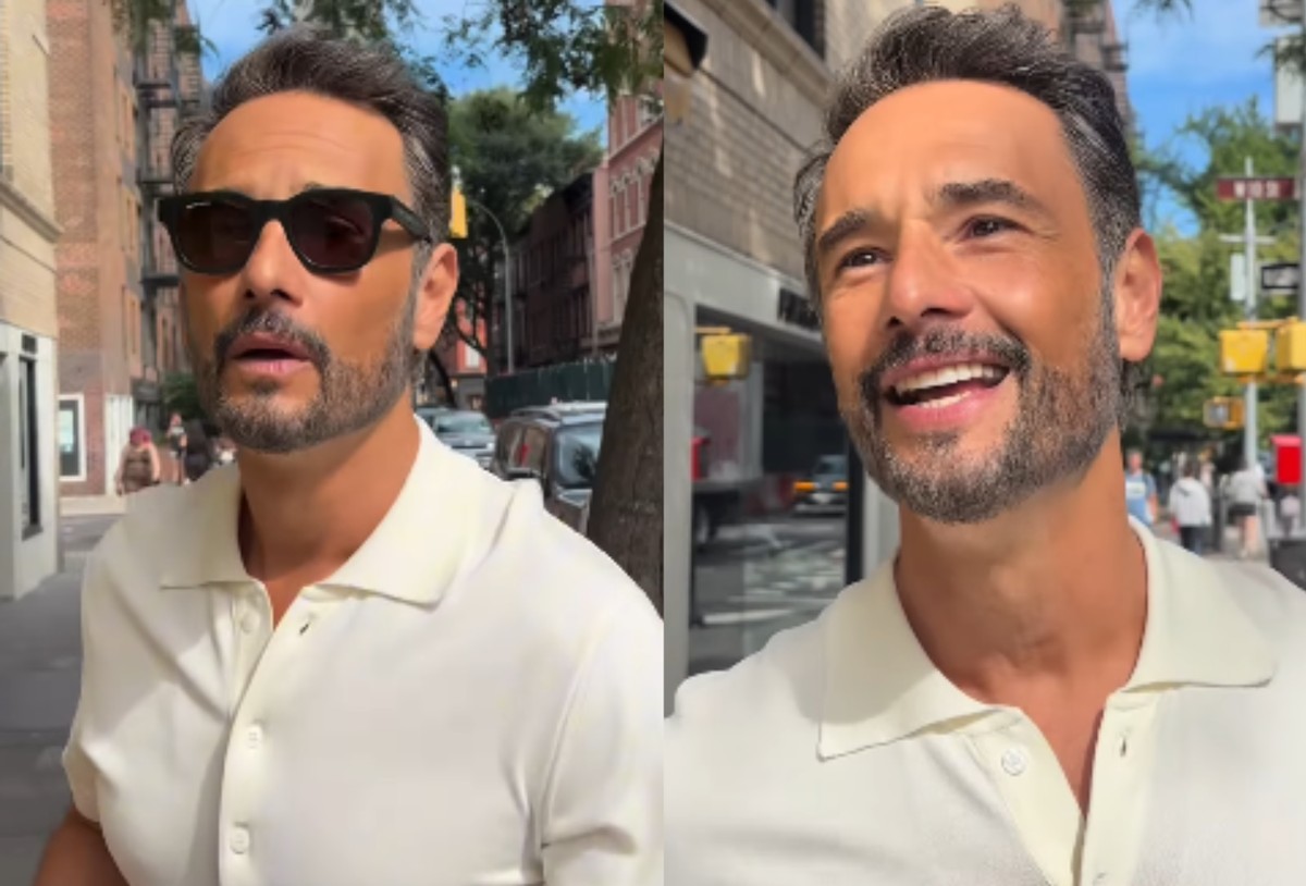 Rodrigo Santoro é abordado por influenciador que não o reconhece e respostas surpreendem; vídeo