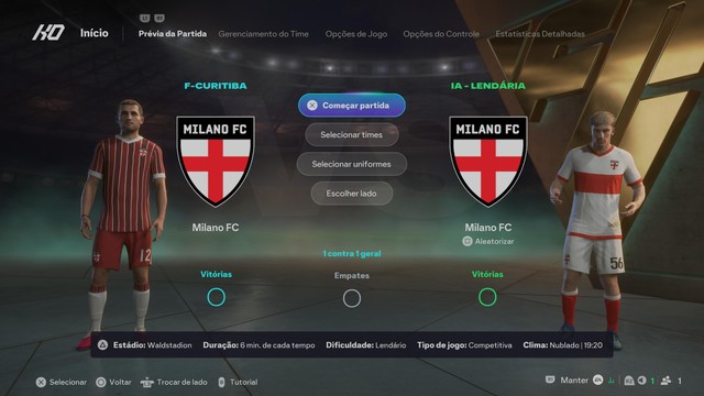 Modo Carreira do EA FC 27: 10 times para treinar no seu primeiro save