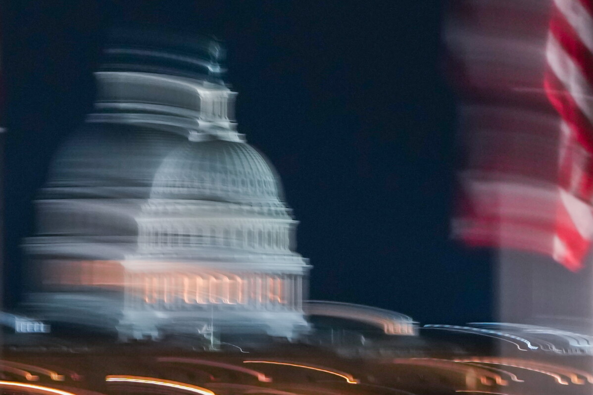 The U.S. Capitol is seen, Friday, Aug. 28, 2026, in Washington. (AP Photo/Julia Demaree Nikhinson)