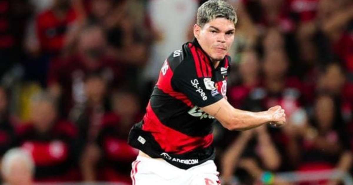 Ayrton Lucas, do Flamengo, sofre lesão muscular na coxa