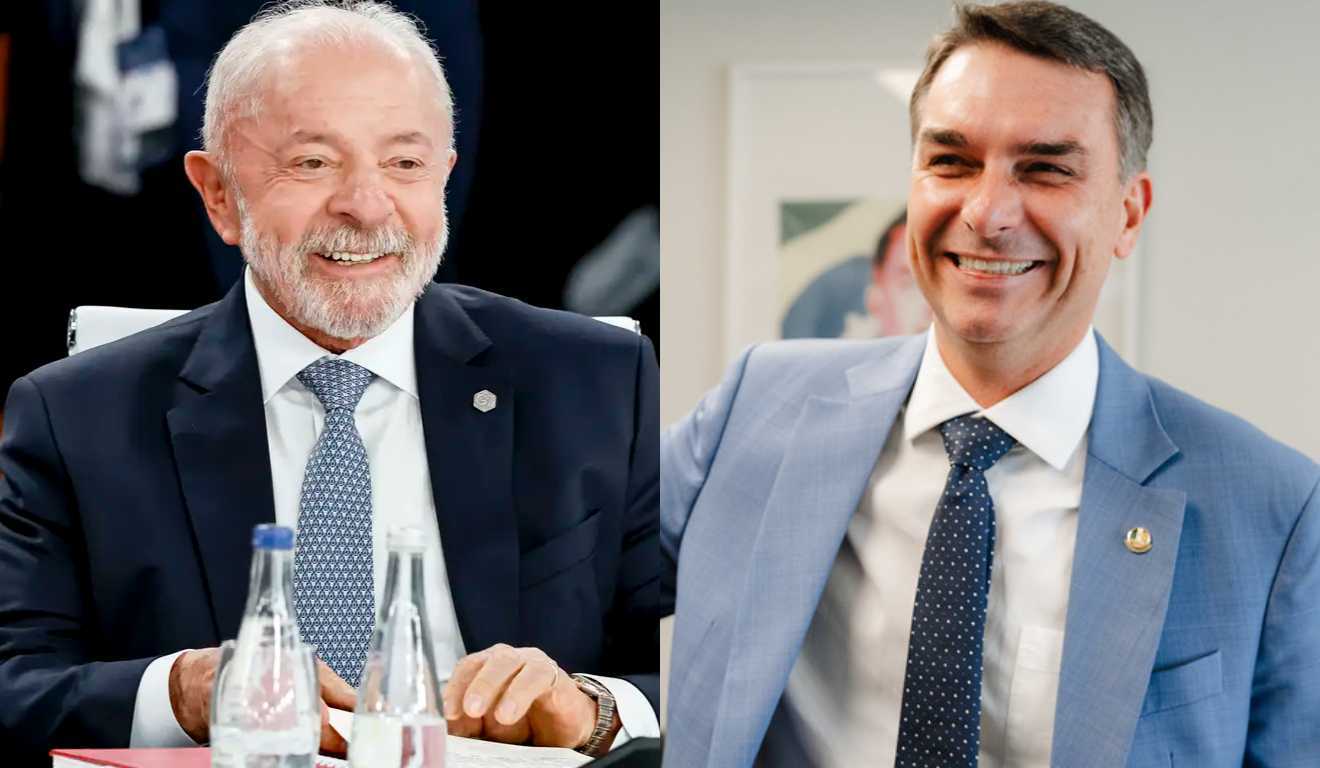 Real Time: em MG, Lula tem 39% e Flávio Bolsonaro soma 35% das intenções de voto no 1º turno