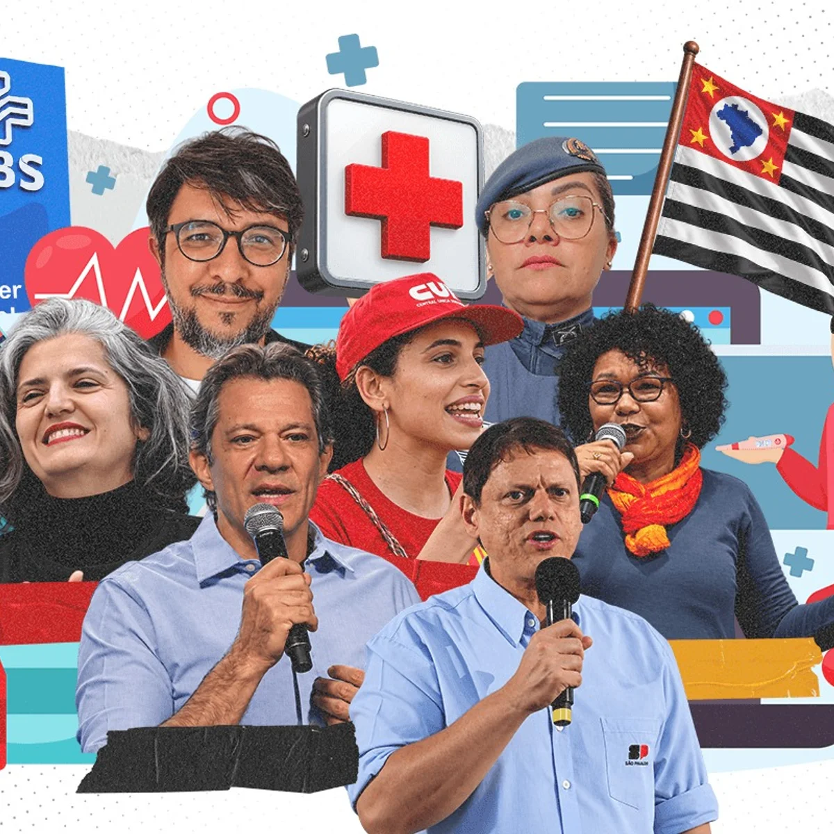 Veja as propostas dos candidatos ao governo de São Paulo para a saúde