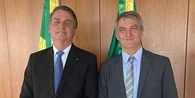 Jair Bolsonaro ao lado do seu irm&atilde;o, Renato Bolsonaro Foto: Reprodu&ccedil;&atilde;o
