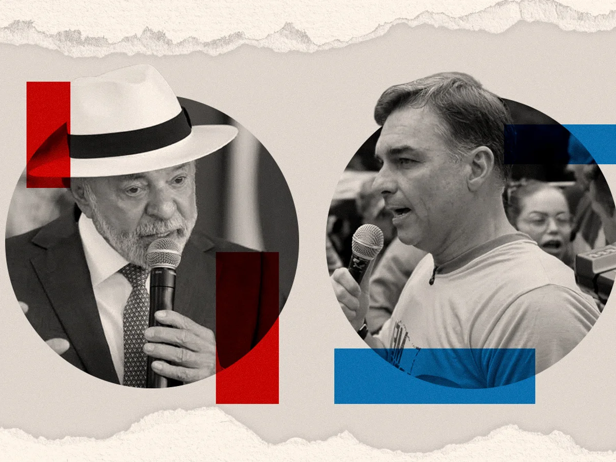 Votos válidos: Lula tem 46% e Flávio marca 45% em 1º turno, diz Quaest