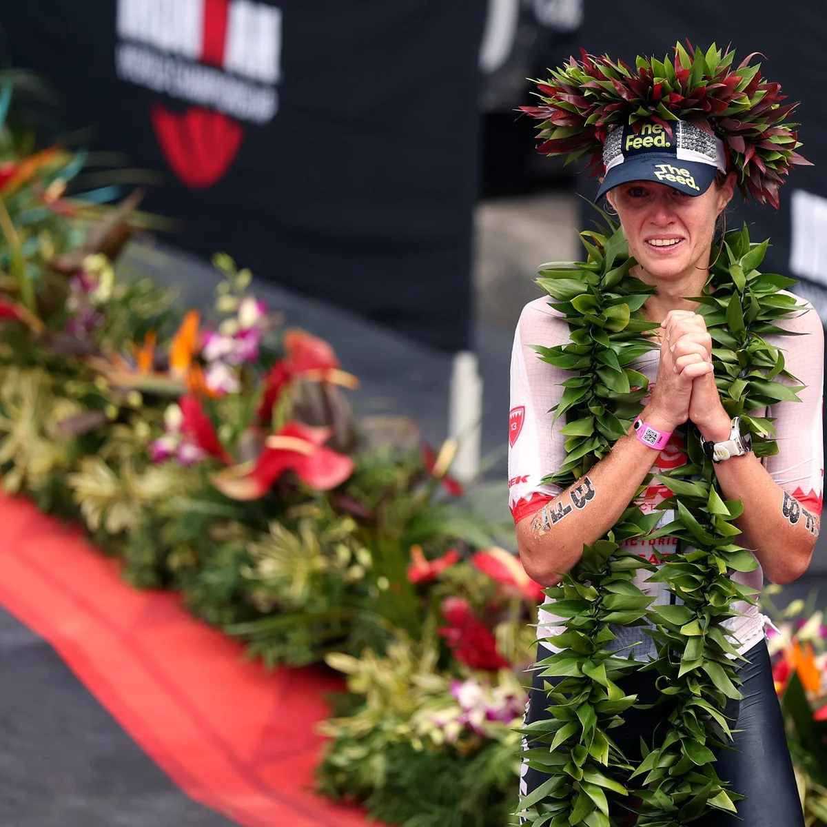 Americana vence Ironman após líder da prova passar mal perto do fim