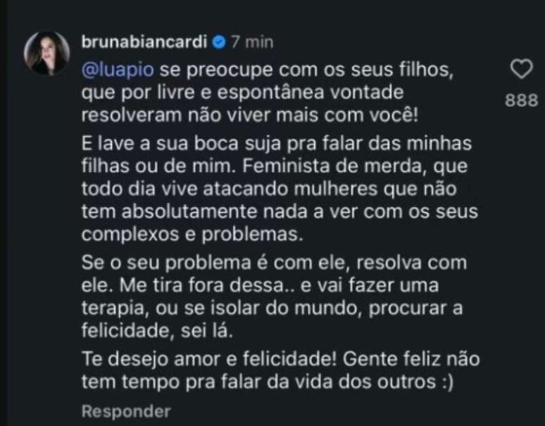 Em defesa de Neymar, Bruna Biancardi se revolta com Luana Piovani: 'Feminista de m****'