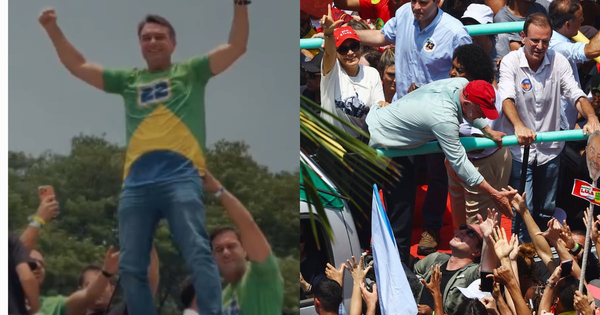 Flávio e Lula encerram a campanha na Barra e na Paulista após atos pela manhã em BH e no Rio