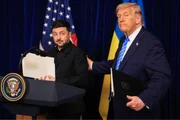 Volodymyr Zelensky e Donald Trump