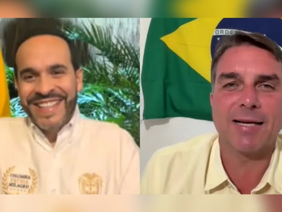 Em live com Flávio e Eduardo, Espriella diz que se inspirou em Bolsonaro