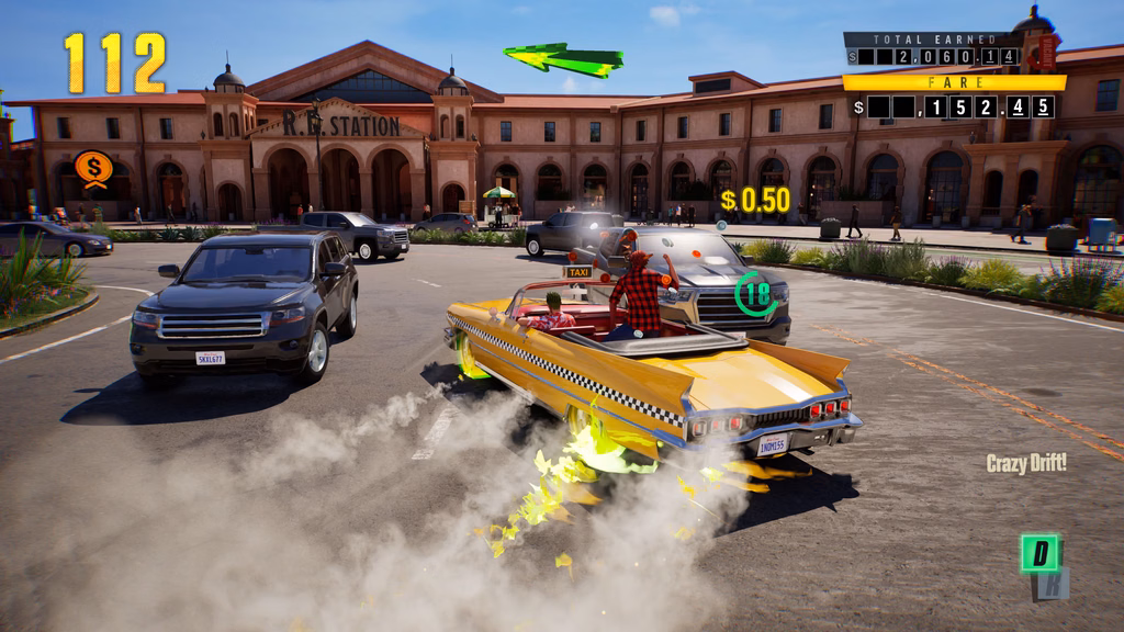 Crazy Taxi: World Tour aposta em perseguições policiais e missões inusitadas; veja nossas impressões
