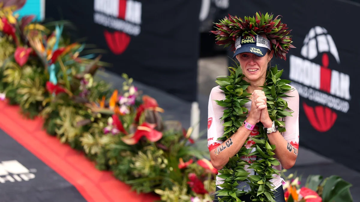 Americana vence Ironman após líder da prova passar mal perto do fim