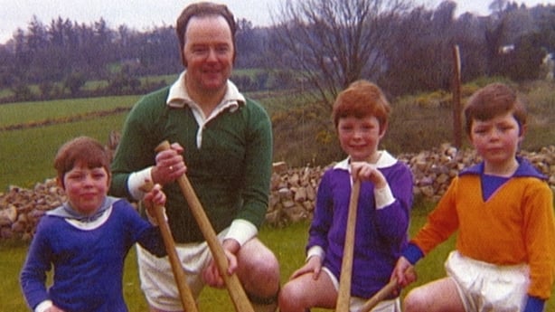 Brian Stack pictured with his sons